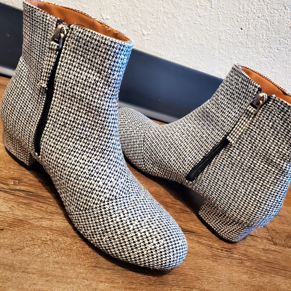 Kurt Geiger London Womens Burlington Embellished Ankle Boots Size 6.5